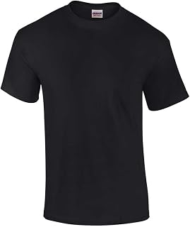 Gildan Mens Short Sleeve Ultra Cotton Crew Neck Adult T-Shirt