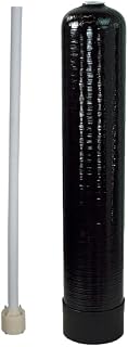 USA Made 12"x52" Mineral Resin Tank for Filters or Water Softeners, 2cuft tank, Riser Tube Included (Black)