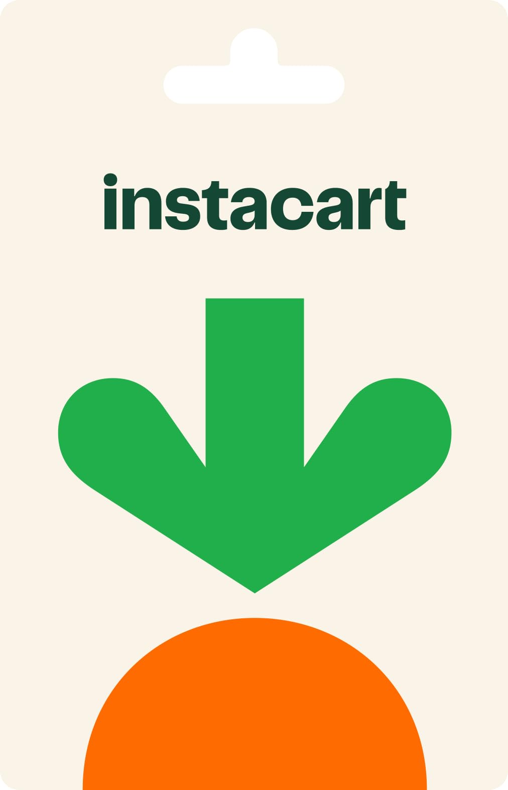Instacart Physical Gift Card - $150