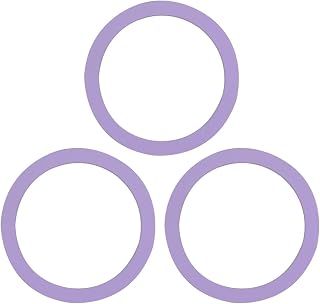 for MagSafe Sticker,4 PCS,Ultra-Thin(0.4mm) Metal Ring for Kindle/Pop Socket Magnetic Wallet Grip Wireless Charger Case Car Mount,Compatible with iPhone 17/16/15/14,Galaxy S24/S23/S22 (Purple 3PCS)