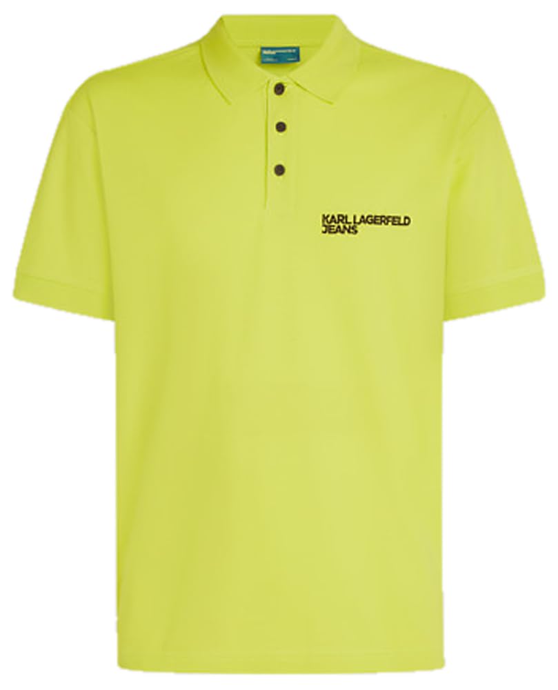 Karl Lagerfeld Jeans Men Regular Pique Polo