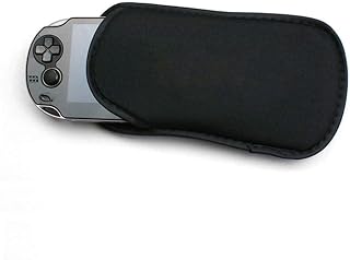 Rowsmau Black Soft Sleeve Bag Case Travel Carry Pouch Protective Cover for PSV 1000 2000 PS Vita 1