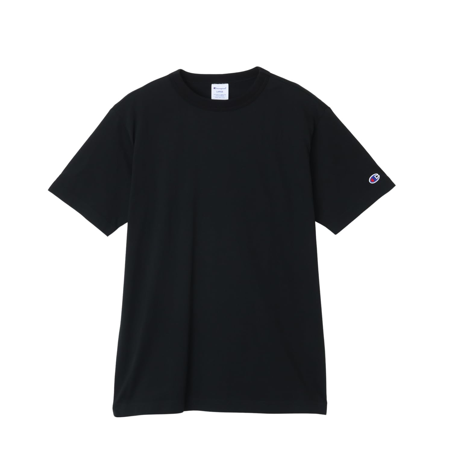 Champion C8-Z312Z Men's T-Shirt, Short Sleeve, Round Neck, 100% Cotton