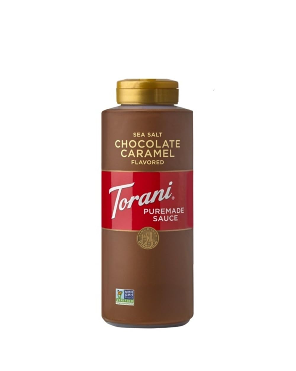 Torani PureMade Salted Chocolate Caramel Squeeze Sauce, 16.5 Fluid Ounce, 468 g 