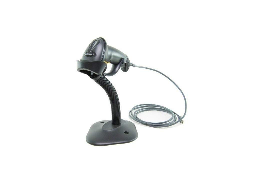 Symbol Zebra LS2208 Corded Handheld Standard Range Laser Barcode Scanner, Twilig