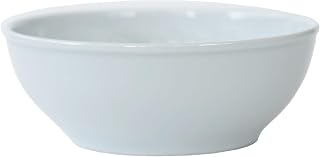 Nishiki Pottery 13226 Hasami Ware Common Bowl, Dish, White, Diameter: Approx. 5.9 inches (15 cm), Microwave, Dishwasher Safe, Made in Japan