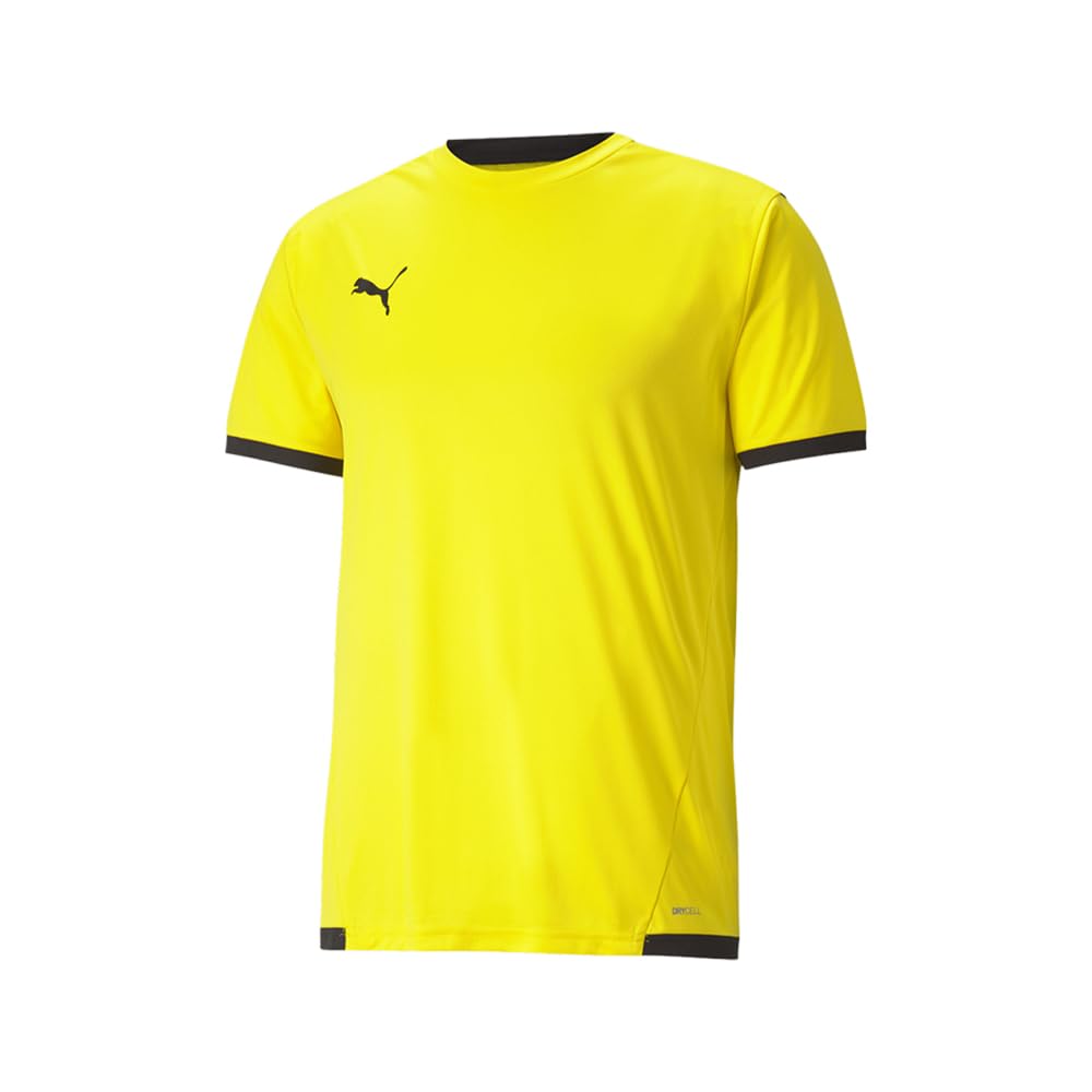 PUMA Mens Teamliga Crew Neck Short Sleeve Jersey Casual - Blue