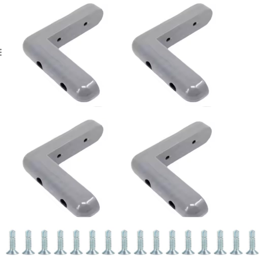 Liberoll 4inch Rubber Corner Guard Gray FZJ-02 (50)