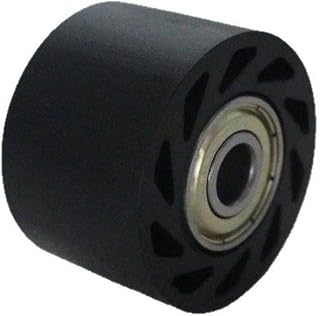 Motorcycle Chain Tensioner Roller Guide Sprocket Sliding Wheel 8mm 10mm Compatible with Most Motorcycles for Effective Chain Tension Control and Noise Reduction (10mm)