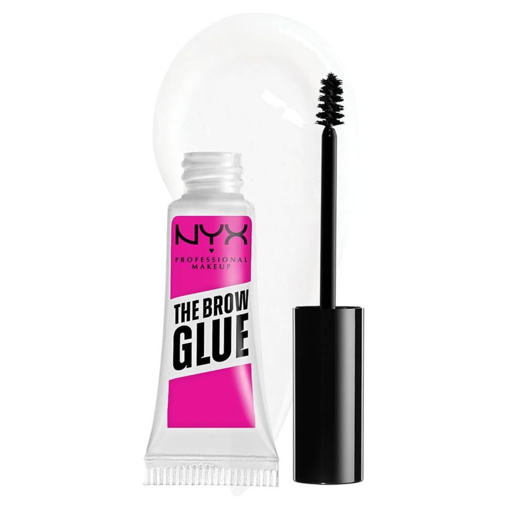 NYX Professional Makeup The Brow Glue Clear Laminating Effect Eyebrow Gel | Lami