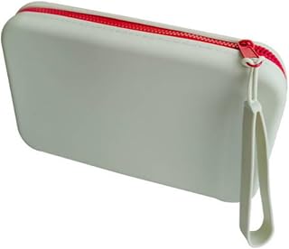 Purse Makeup Bag Zipper Pouch Travel Canvas Makeup Organizer Tool Pouch for Women, gray