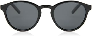 Polaroid Men's Pld 1013/S Y2 D28 50 Sunglasses, Shiny Black/Grey Pz, UK