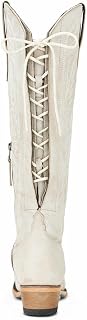 MissHeel Over the Knee Cowboy Boots for Women Adjustable Thigh High Cowgirl Boots