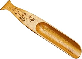 Retro Chinese Style Natural Tea Scoop Teaspoon (E)