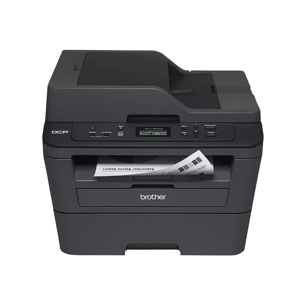 Brother Monochrome DCP-L2540DW Laser Printer, Compact All-in-One Printer, Wirele