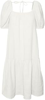 Vero Moda Vmnatali Nia 2/4 Blk Dress WVN Robe Femme (Lot de 1)