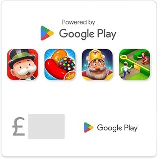 Google Play gift code | new finds, old favourites, one card. Go Play. (Email or text message delivery – UK only)