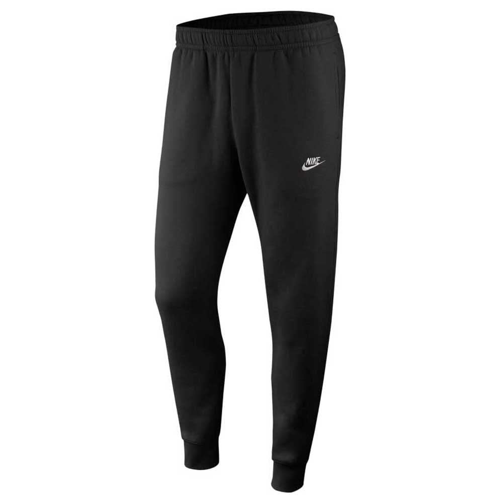 Nike, Jogging, M NSW Club Jggr Bb, Nero/Nero/Bianco 010, S-T