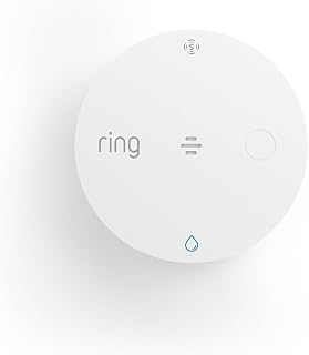 Ring Flood & Freeze Sensor, get alerts for leaks & freezing temps, help protect against water damage & frozen pipes, no base station needed