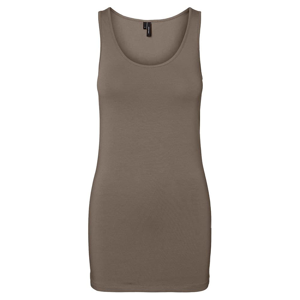 Vero Moda Women's Vmmaxi My Soft Long Tank Top Ga Noos Vest