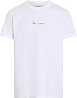 Calvin Klein Camiseta de Manga Corta Hombre Monologo Cuello Redondo