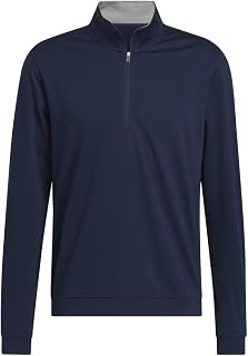 adidas Men's Elevated Quarter-zip Pullover