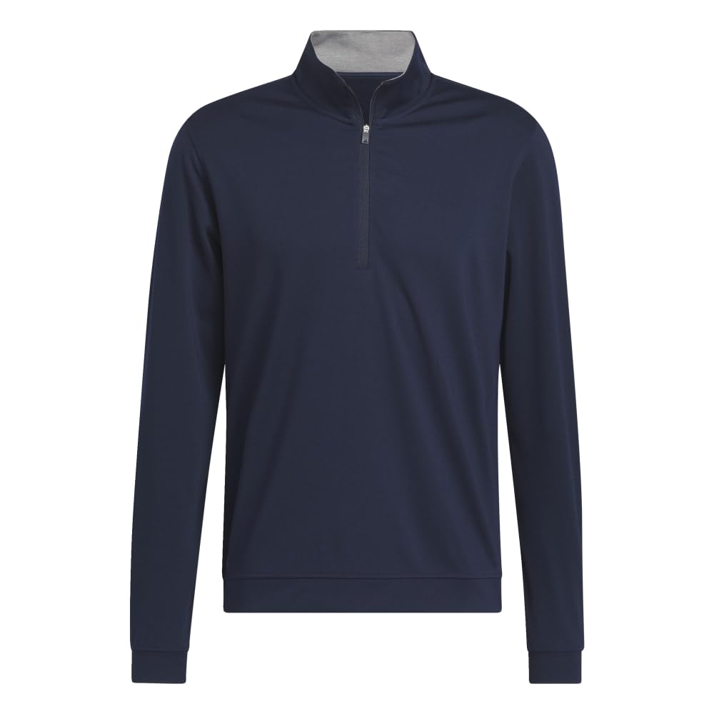 adidas Men's Elevated Quarter-zip Pullover