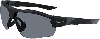 Nike DJ2036-011 Show X3 Sunglasses Matte Black Frame Color, Dark Grey Lens