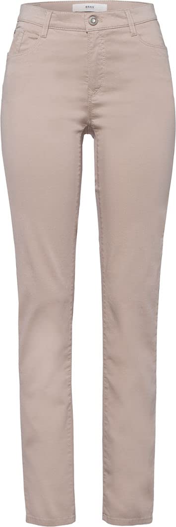 BRAX Damen Jeans Hose Style Mary Baumwollsatinstretch Toffee
