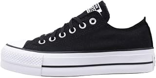 Converse Chucks 560248C Chuck Taylor All Star Lift - OX Silver Black White