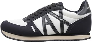 Armani Exchange Grey Sneakers with Logo