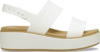 Crocs Brooklyn Matte Wrap Low Wedge Sandals Women's