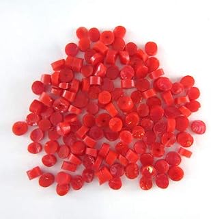 Red Opal Dots D2502-96 COE 96 Glacial Art Glass