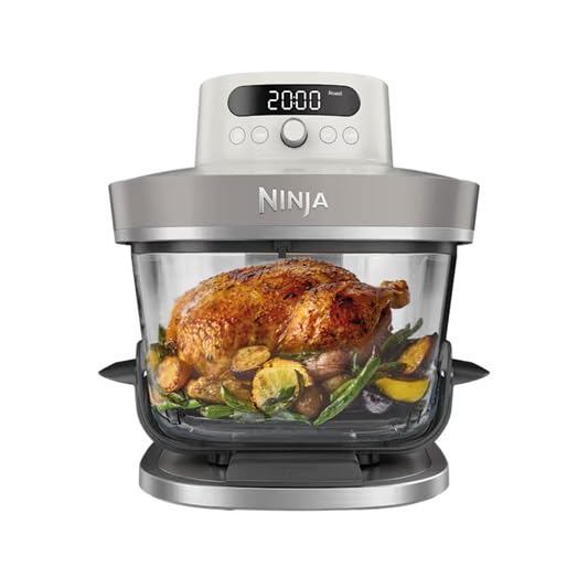 Ninja Crispi Pro Glass Air Fryer, 6-in-1, Bone, AS101LG | Max crisp, air fry, ba