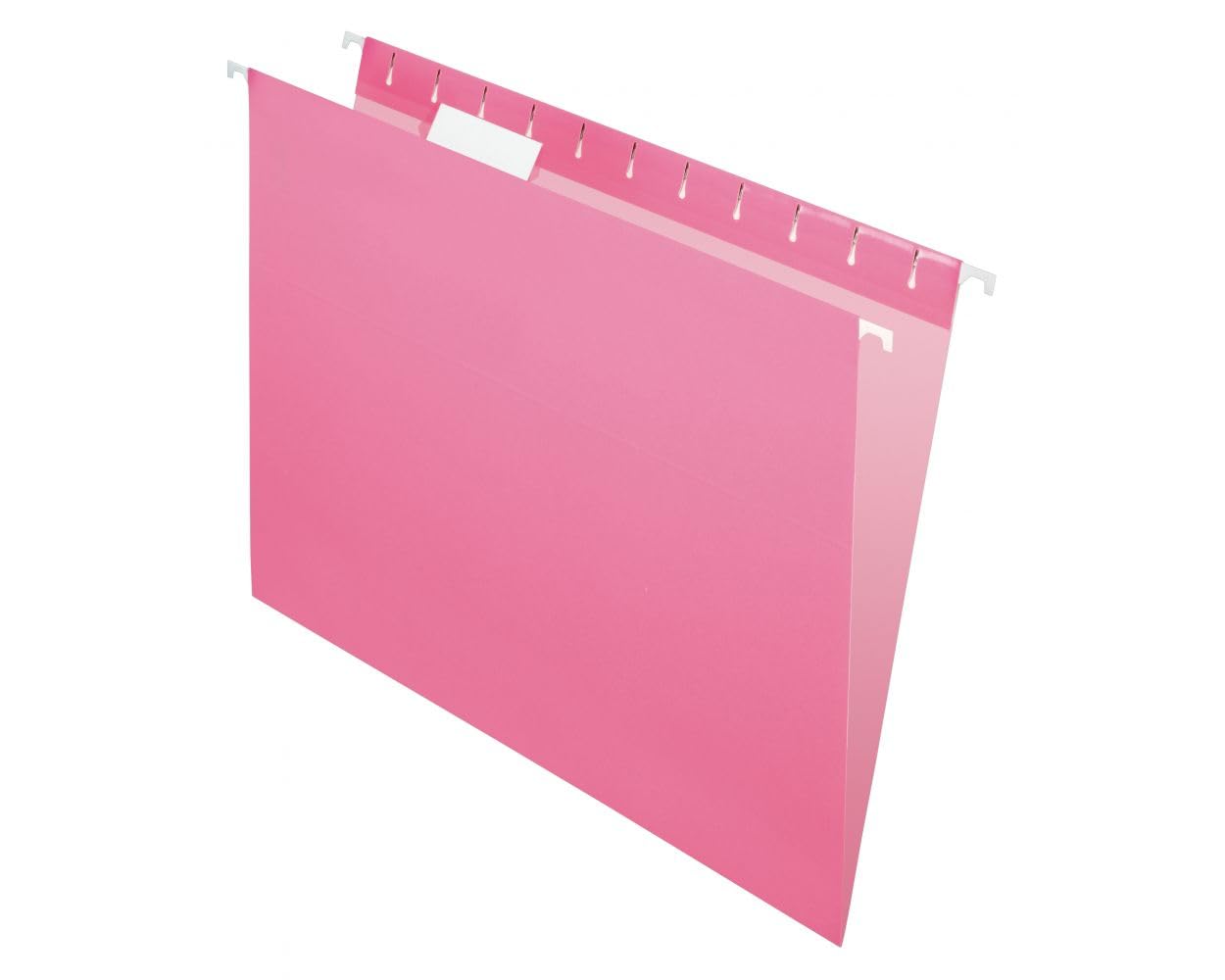 Pendaflex Hanging File Folders, Letter Size, Pink, 25-Pack, Durable Paper Stock,