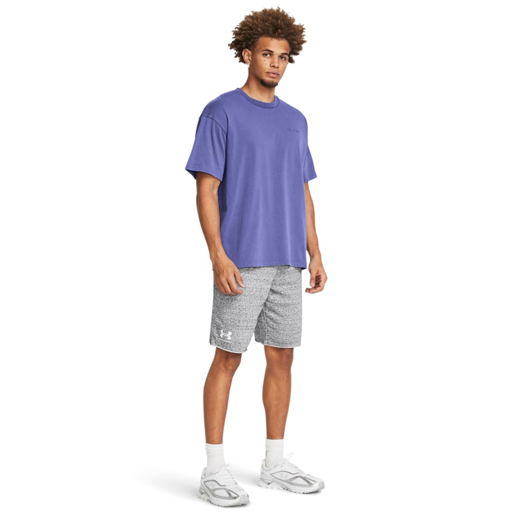 Under Armour Mens Rival Terry Shorts Sports Training Bottoms