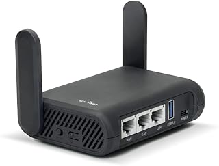 GL.iNet GL-A1300 Pocket VPN Travel Router - Portable Wi-Fi Router for Travel, Easy to Set up, Connect to Public & Hotel Wi-Fi login Page