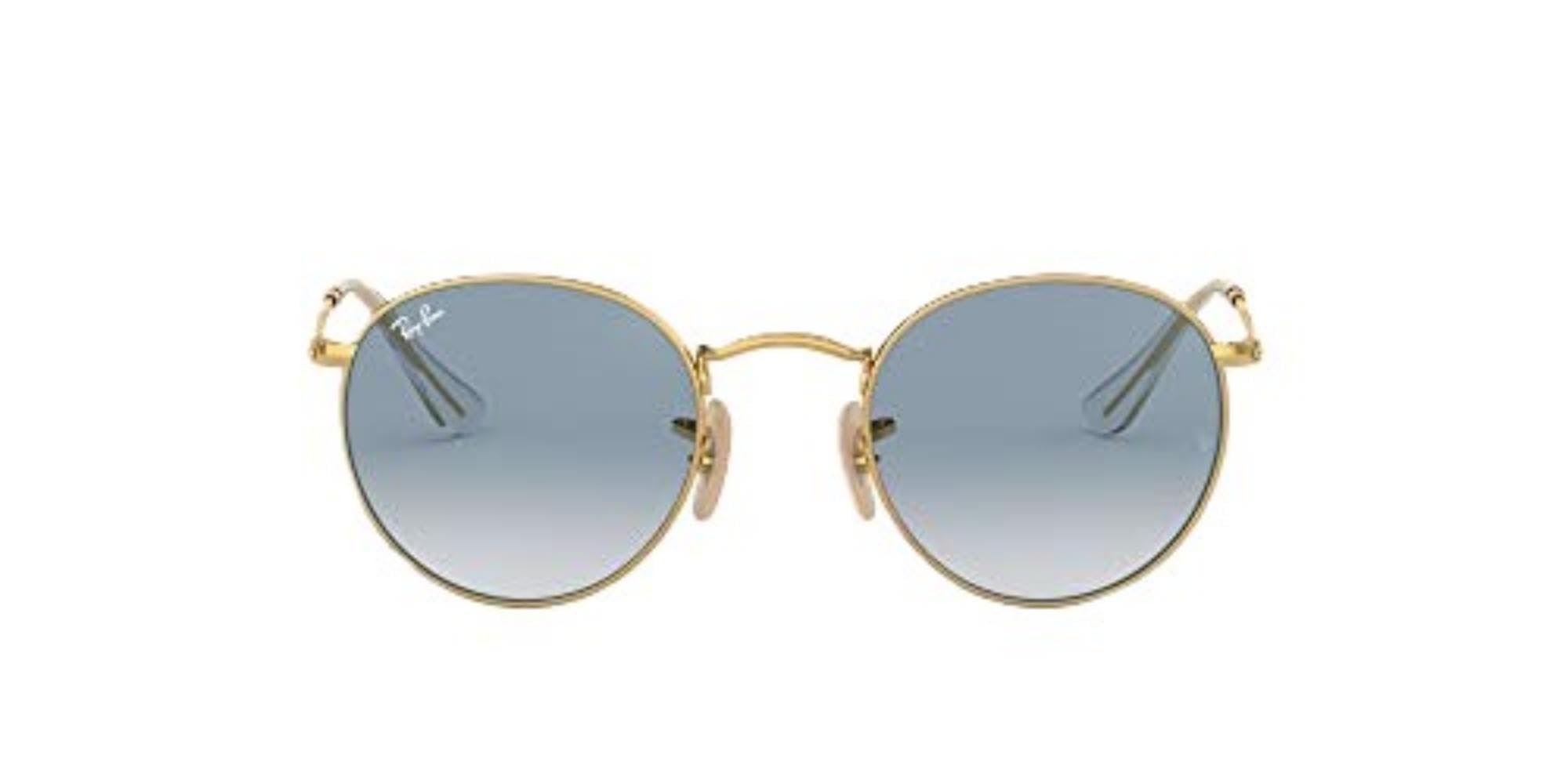 Ray-Ban Unisex Rb3447n Round Flat Lens Round Sunglasses