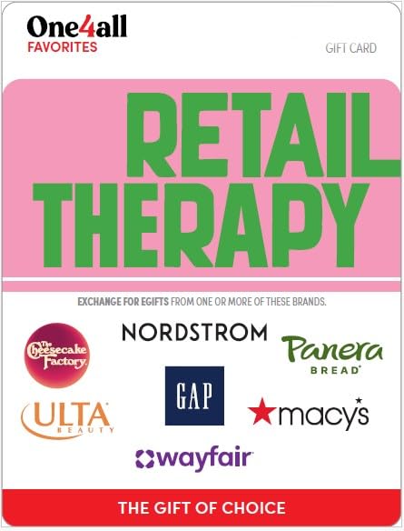 One4all Physical Gift Card | Multi Brand - Retail Therapy - $50