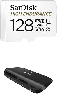 【Card Reader Set】Manufacturer 2-Year Warranty Drive Recorder Compatible microSD Card 128GB UHS-I Class 10 U3 V30 Compatible SDSQQNR-128G-GH3IA New Package + SanDisk ImageMate Pro USB-C Multi Card
