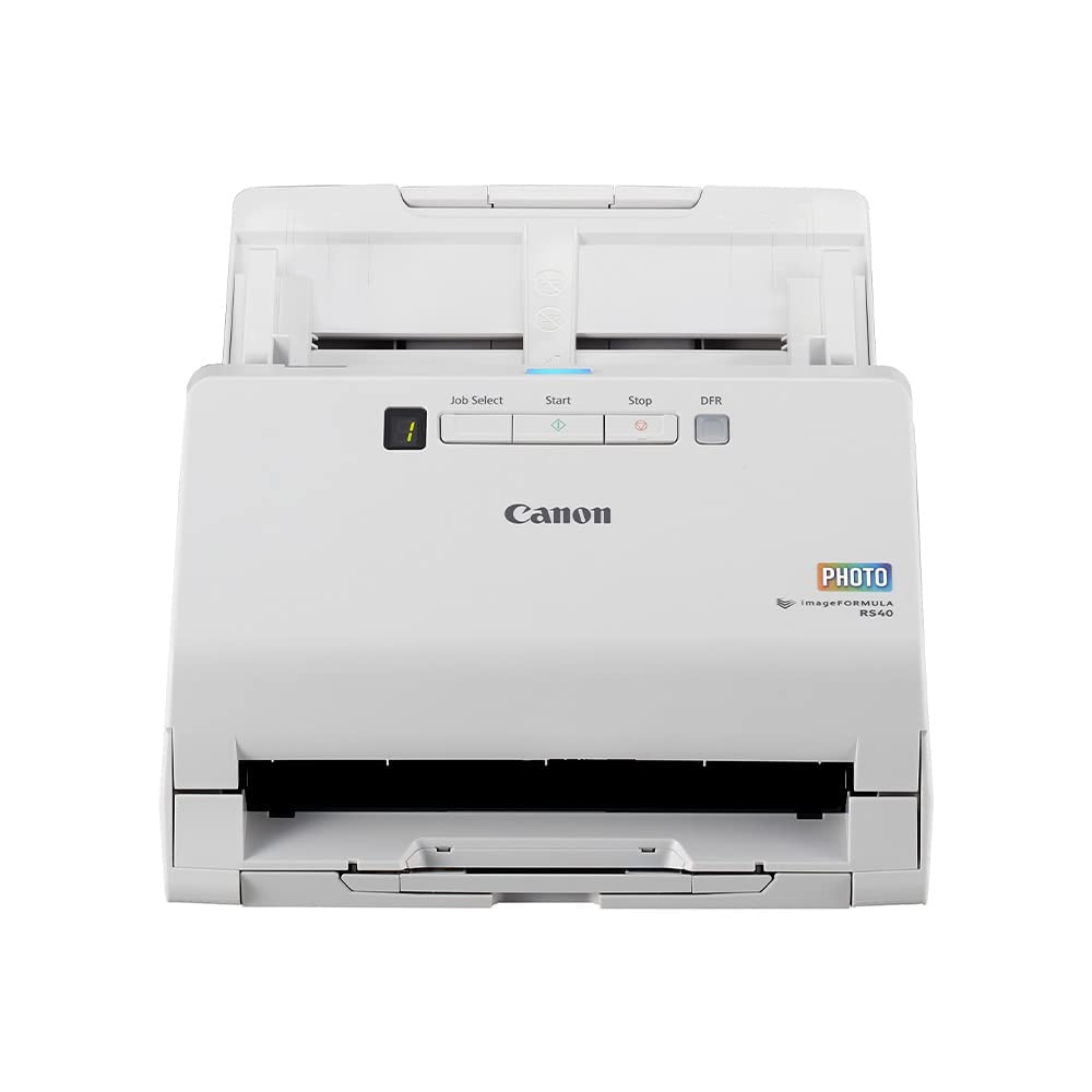 Canon imageFORMULA RS40 - Photo and Document Scanner, Auto Document Feeder, Wind
