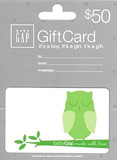 Baby Gap Physical Gift Card - $50