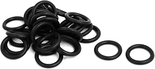 Nitrile Rubber O-Ring 37.1mm OD 33.5mm ID 1.8mm Width, Metric Sealing Gasket, Pack of 10