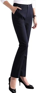 Vasarhely Women's Suit Pants, Stretch High-Waist Long Pants, Workwear, Office, Shape-enhancing, Commute, Spring/Autumn/Summer [Lightweight], Winter [Fluffy Lining]