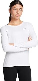 Under Armour Women UA HG Armour Long Sleeve, Lightweight Sports Top, Long-Sleeved Top