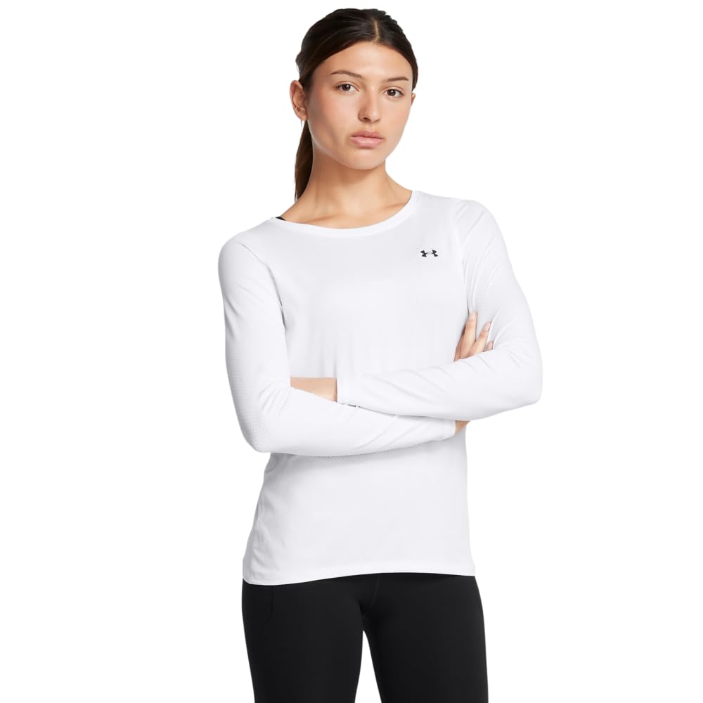 Under Armour Women UA HG Armour Long Sleeve, Lightweight Sports Top, Long-Sleeve