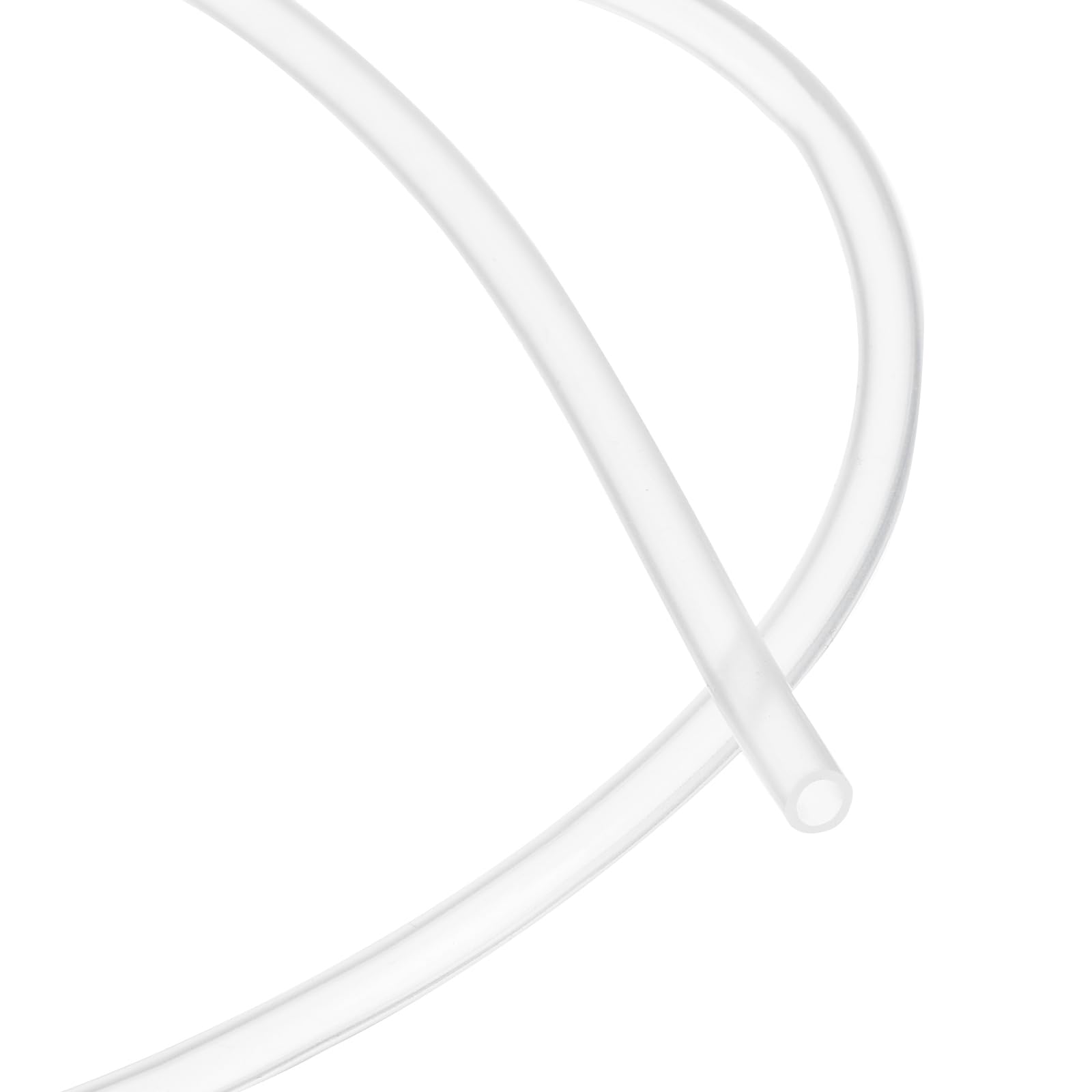 DMiotech Silicone Tubing Clear Plastic Tube, 2mm ID x 3mm OD 6ft(2m) Silicone Tu