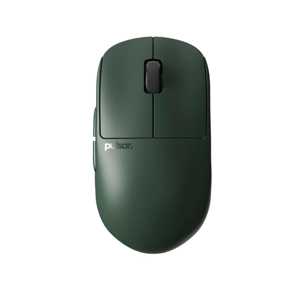 Pulsar Gaming Gears X2H Wireless Gaming Mouse, Mini, Green