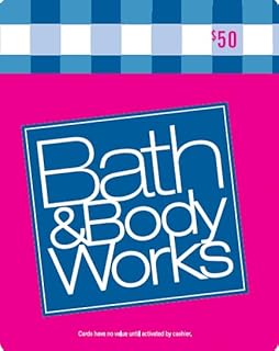 Bath & Body Works Physical Gift Card | Traditional - $50