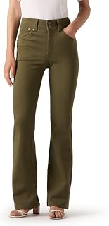Levi Strauss Signature Gold Womens 726 Retro High Rise Flare Jeans